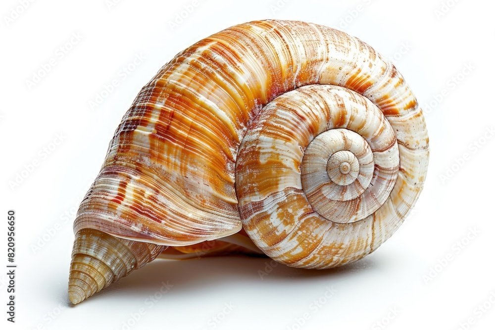 Shell on white background Shell on white background