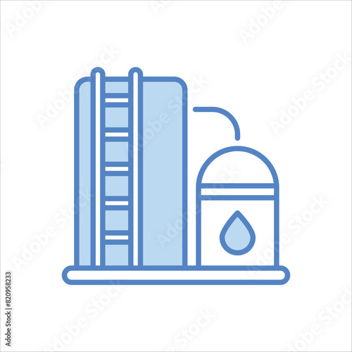 Oil Tank vector icon