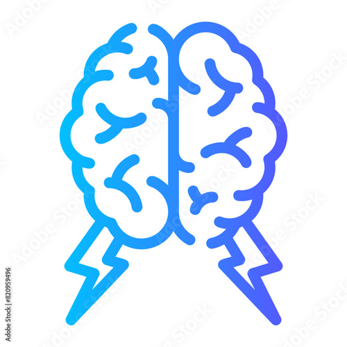 brainstorm gradient icon