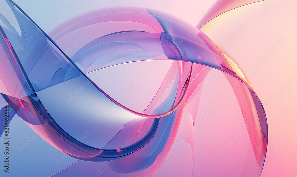 Fototapeta premium abstract, wave, transparent, texture, background