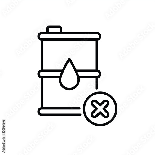 Embargo vector icon