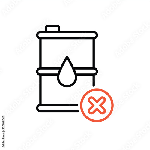 Embargo vector icon