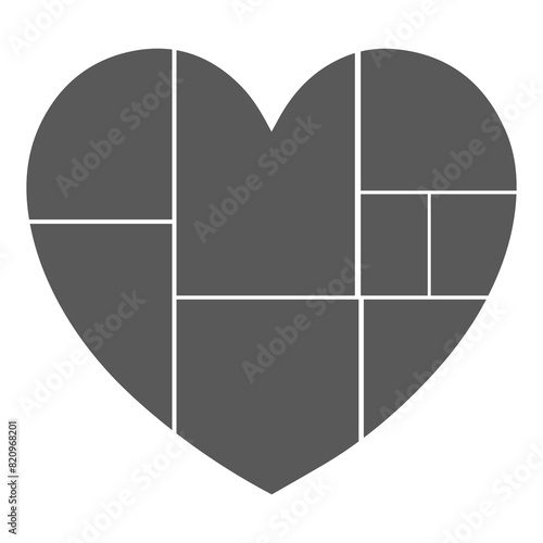 Heart-Shaped Photo Collage for Cherished Memories