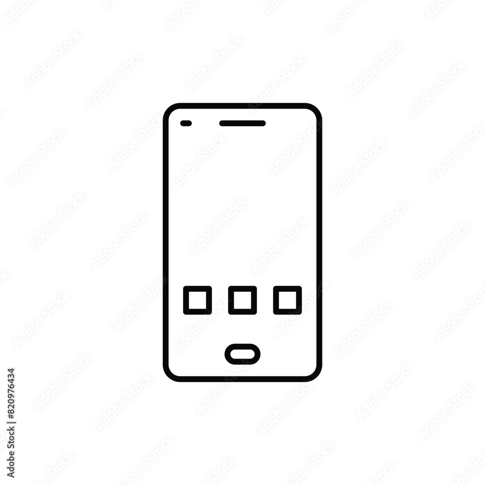 Smartphone vector icon Smartphone vector icon