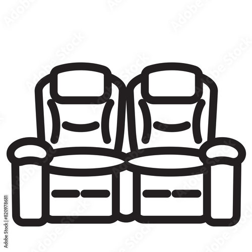 2 seater recliner