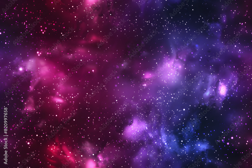 Fototapeta premium vibrant color gradient glowing space on black background empty cosmic blurred dark violet sky abstract texture defocused illustration magical space banner space wallpaper AI