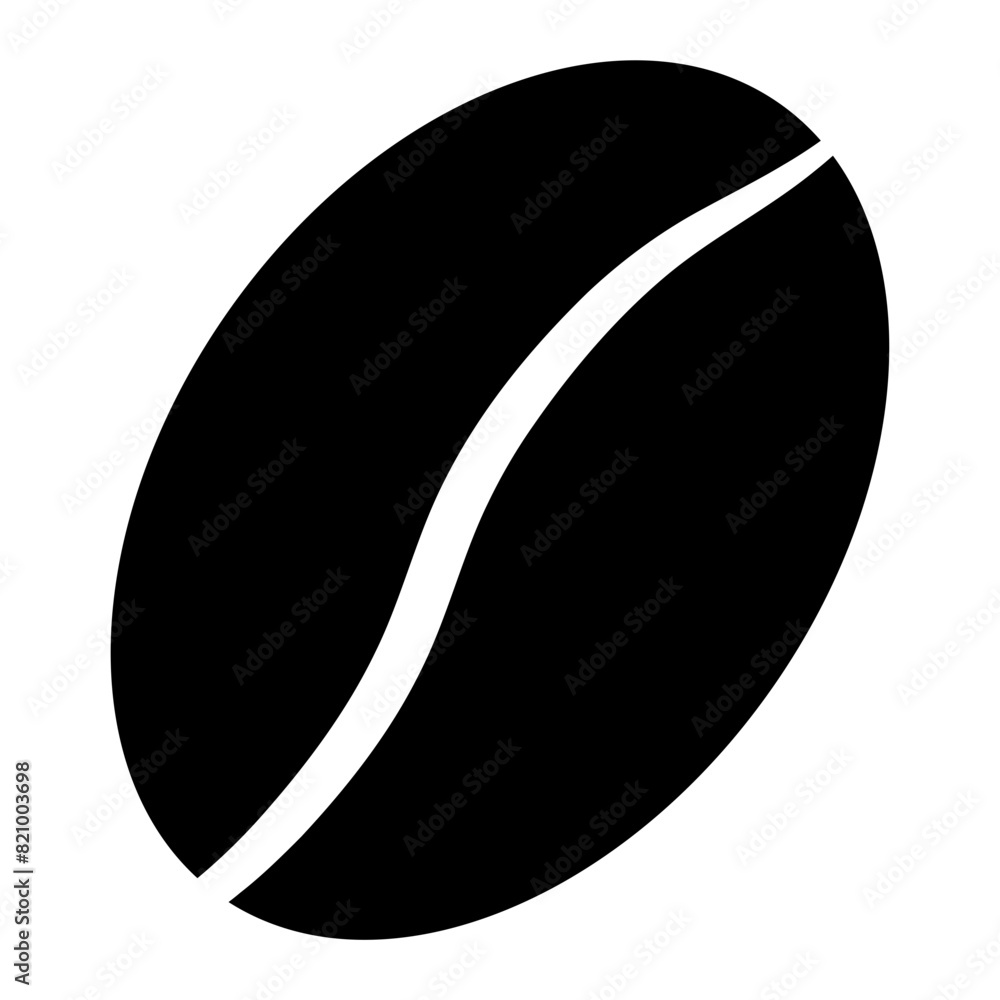Coffe Bean Icon, Simple Icon Vector Design Coffe Bean Icon, Simple Icon Vector Design