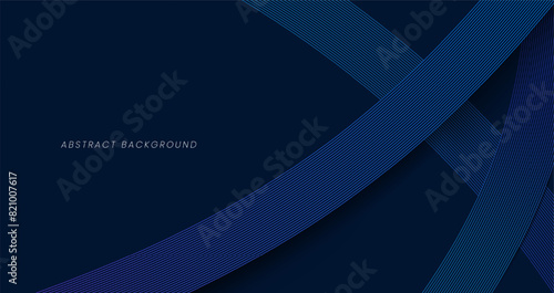 Abstract background with blue lines suitable for modern designs, website backgrounds, presentation backgrounds and artistic projects needing a vibrant touch. photo