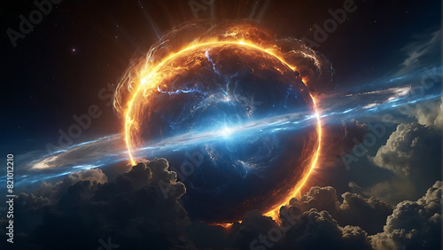 Cosmic Lights and Stars in Deep Space