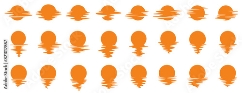 Large set with sun icon