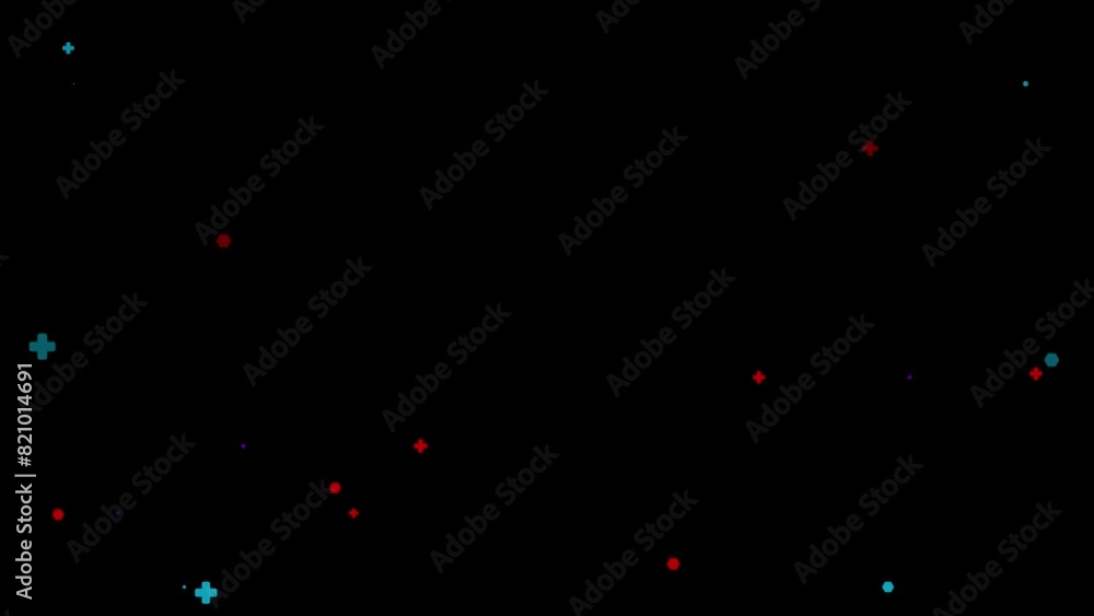 Twinkling colorful stars on a mysterious dark sky. Twinkling colorful stars on a mysterious dark sky.