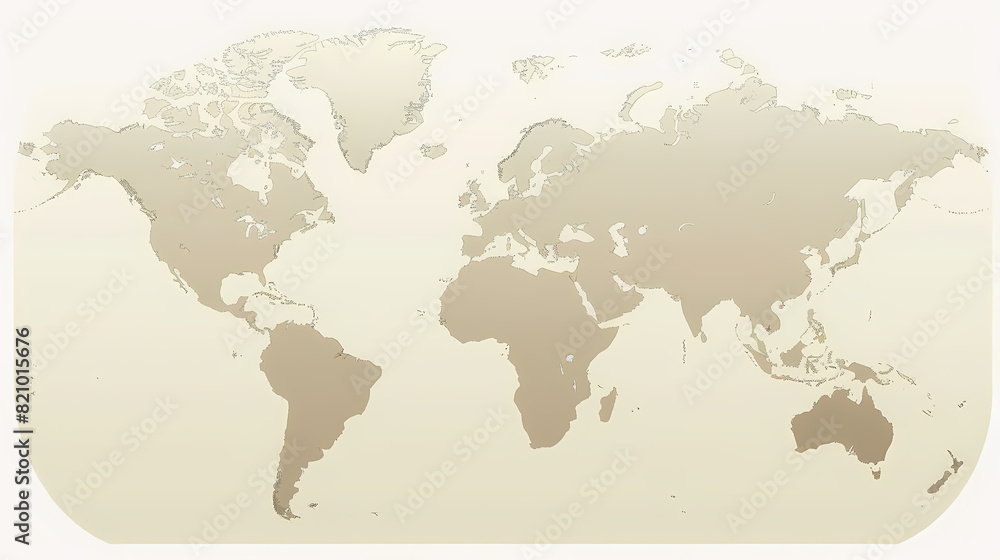 Dotted world map,color world map,Vector design illustration