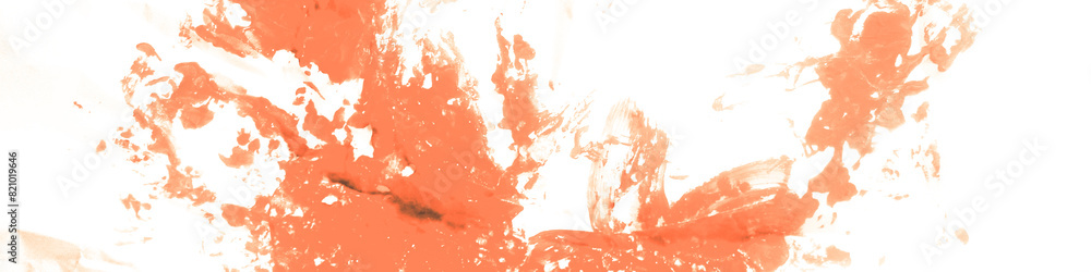 Obraz premium Blood Watercolor Website. Rose Abstract Arts.
