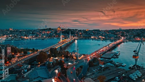 Aerial view of istanbul