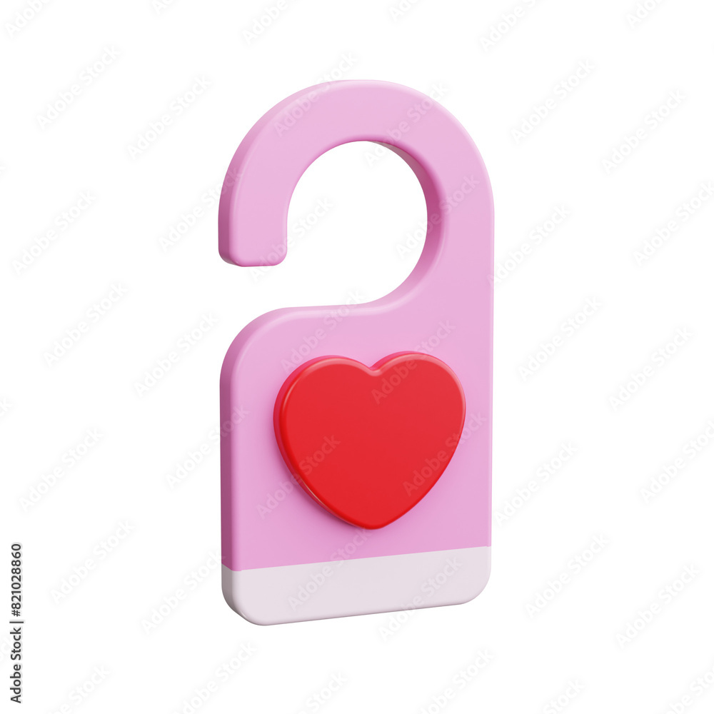 door sign 3d render icon door sign 3d render icon