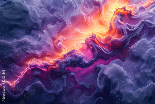 A visually captivating abstract gradient liquid background featuring smooth, flowing transitions of vibrant colors, creating a dynamic and modern aesthetic ideal for digital designs and presentations