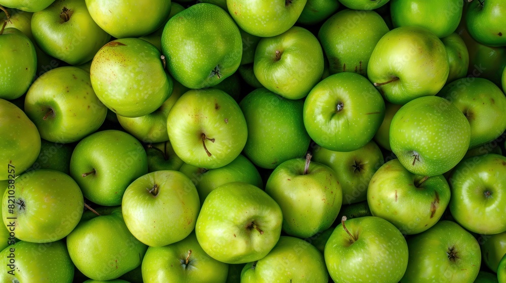 Green Apple Background, pile of green apples Green Apple Background, pile of green apples