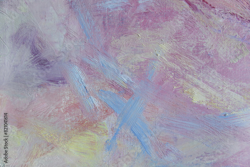 Abstract art background. Pink hand painted grunge texture.