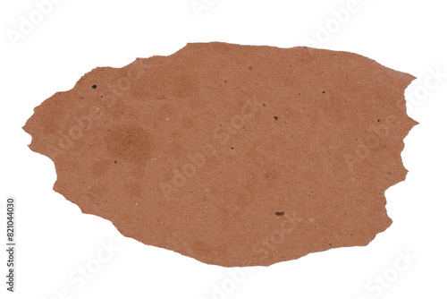 Wallpaper Mural Scrap ripped brown paper isolated transparent Torontodigital.ca