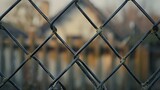 The Cage: A Unique View of Soccer Field With Chain Link Fence