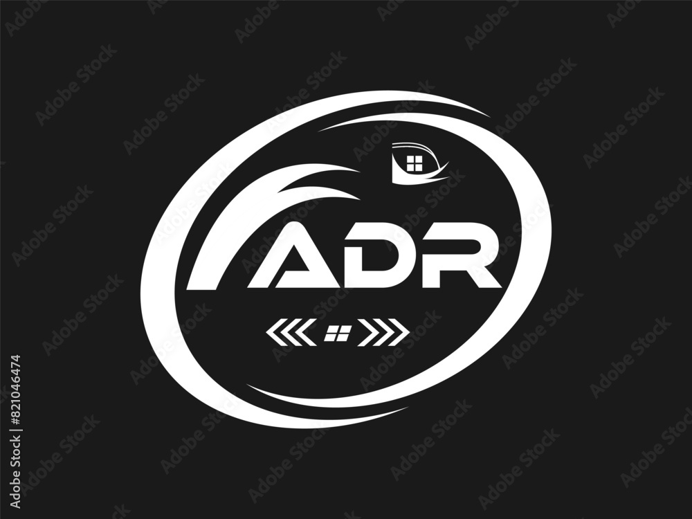 ADR letter logo design. ADR Simple and modern logo. ADR luxurious Alphabet logo Design. -vector Illustration ADR letter logo design. ADR Simple and modern logo. ADR luxurious Alphabet logo Design. -vector Illustration