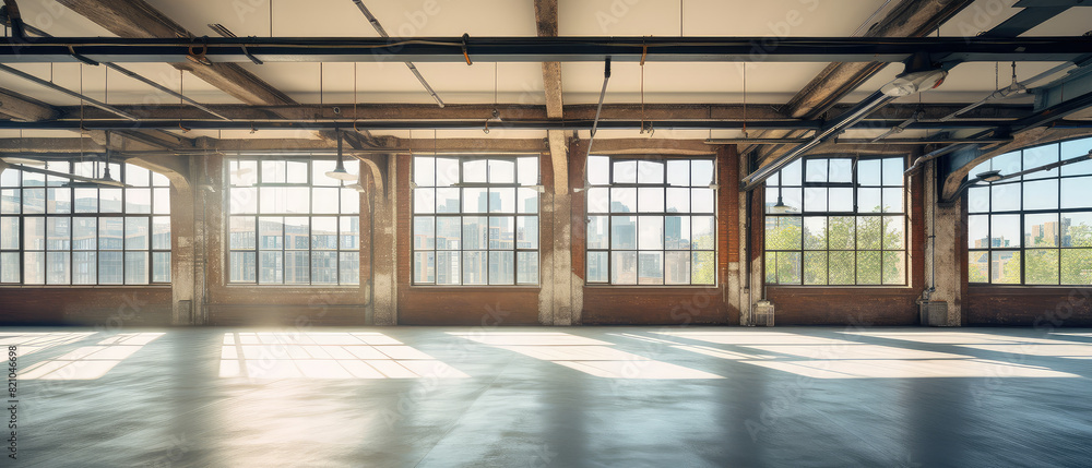 Bright Modern Loft with Industrial Charm