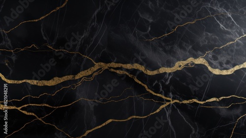 black and golden marble background with smudge grey effect abstract background