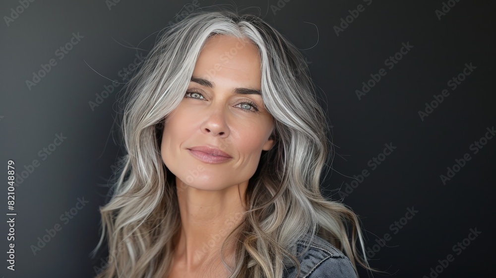 Presenting a salon that specializes in color services for gray hair, offering subtle blending and bold coloring options to embrace or disguise gray hair Presenting a salon that specializes in color services for gray hair, offering subtle blending and bold coloring options to embrace or disguise gray hair
