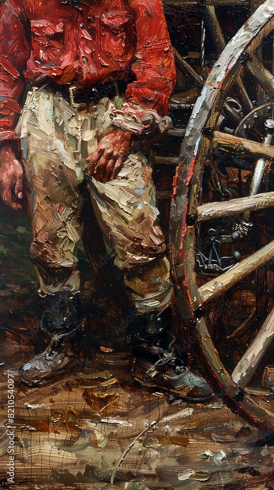 The squeaky wheel gets the grease Depict a person who complains and gets immediate attention The squeaky wheel gets the grease Depict a person who complains and gets immediate attention