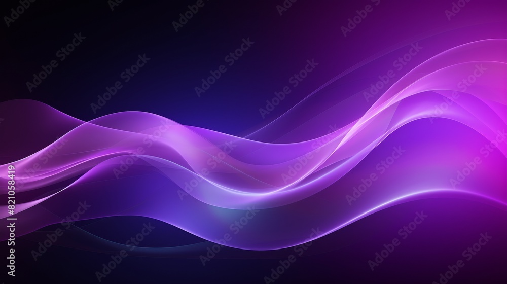 Abstract background with purple and blue waves Abstract background with purple and blue waves