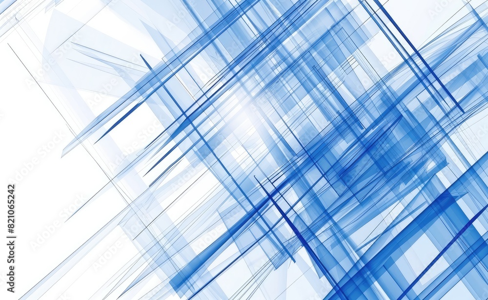 Modern Blue Abstract Architecture Background Modern Blue Abstract Architecture Background
