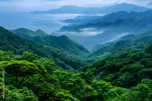 Pristine Wilderness and Mystic Mountains: A Glimpse of the Famed Yakushima Island of Japan Rendered in Harmony © Clayton