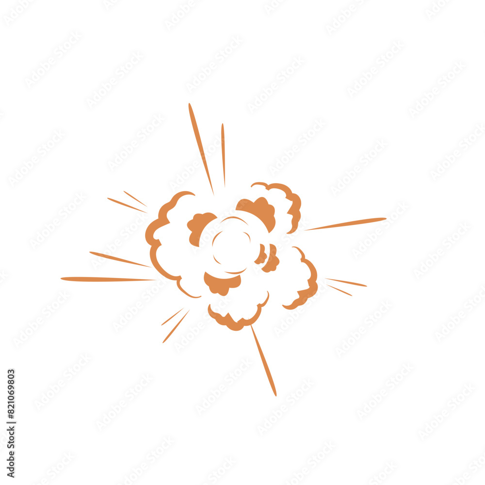 Radial-explosion Radial-explosion