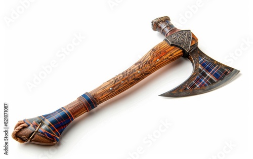 Traditional Scottish Battle Axe photo