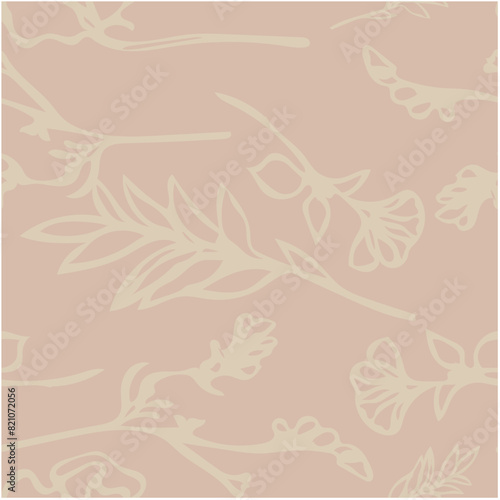 seamless pattern floral pattern textile vector tropical bicolor faces flower leaves miniprint animal grometric love