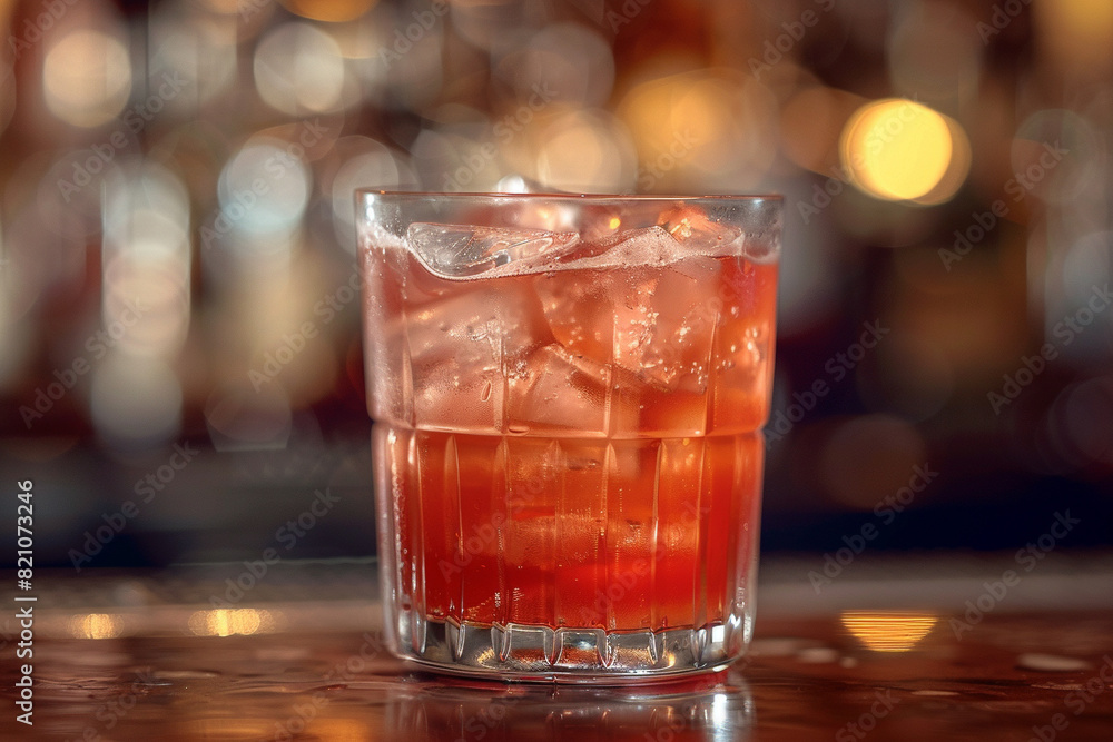 Cocktail with ice, suumer drink Cocktail with ice, suumer drink