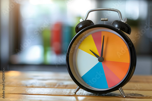 Effective time management concept, planning, setting goals and prioritizing the use of time