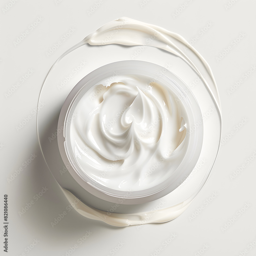 Opened Cosmetic close up on white background, mockup. Cosmetic packaging Mockup. monochrome composition, everyday skincare routine, Natural homemade cosmetics Opened Cosmetic close up on white background, mockup. Cosmetic packaging Mockup. monochrome composition, everyday skincare routine, Natural homemade cosmetics