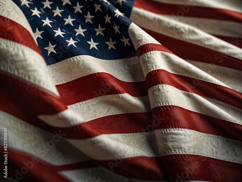 American flag background photo with high resolution