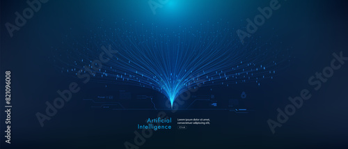 Hi-tech digital technology futuristic circuit digital. Abstract futuristic design. AI, artificial intelligence. Modern futuristic design. Global network connection technology. vector illustration.