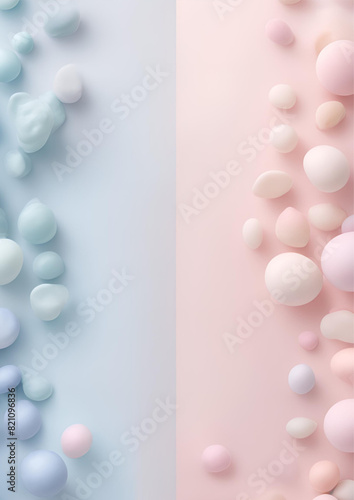 Pastel gradient background, soft pink, and blue hues, abstract design, delicate and calming, ideal for creative projects, digital wallpaper