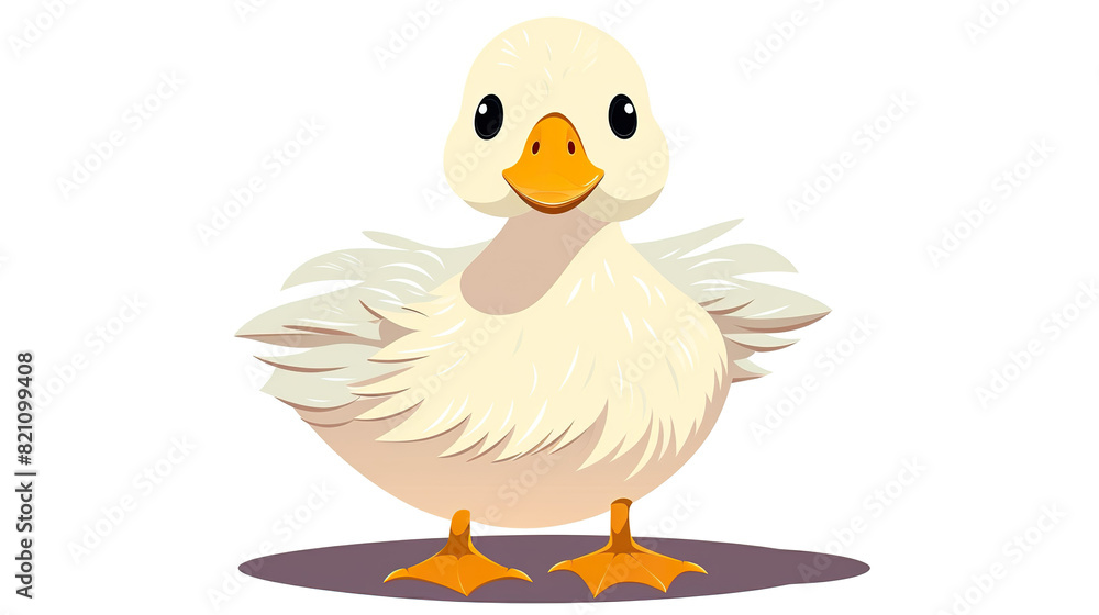duck isolated against a stark white background duck isolated against a stark white background