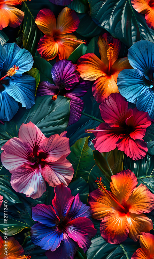 seamless pattern of flower wallpaper seamless pattern of flower wallpaper