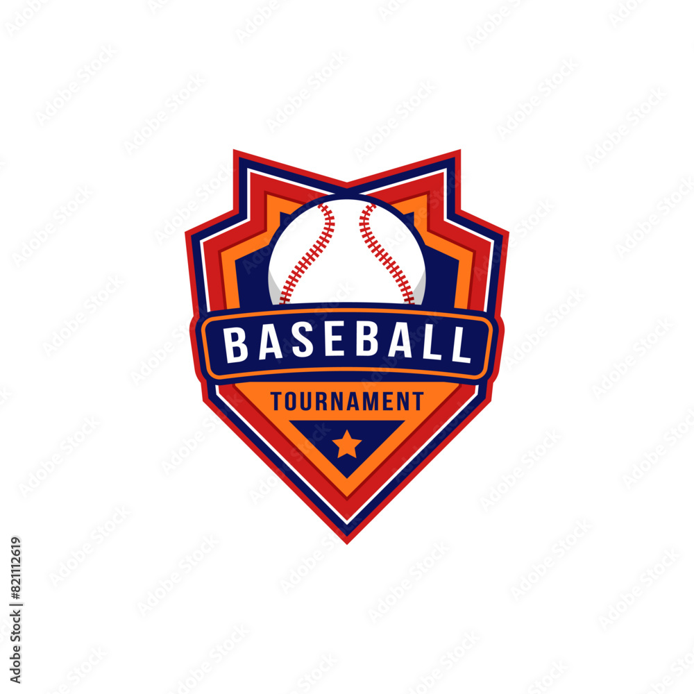baseball badge logo design baseball badge logo design