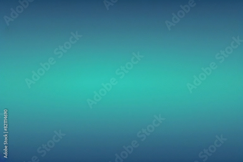 Farbverlauf blaugrüner Hintergrund, Korn-Grunge-Rauschen-Textur, abstrakte blaugrüne grüne Farbtapete, Aquarelleffekt photo