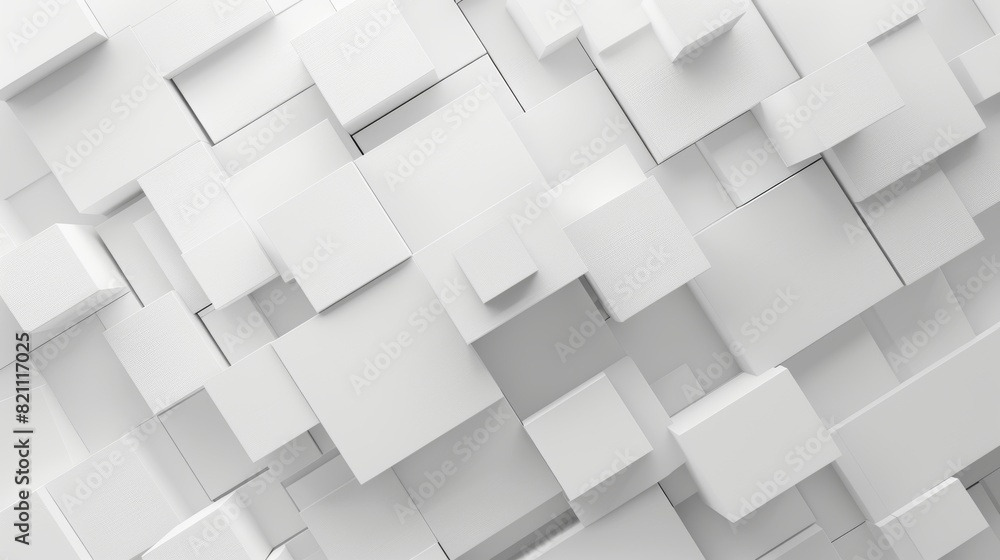 Panoramic Cube Background with White Graphic Design. Panoramic Cube Background with White Graphic Design.