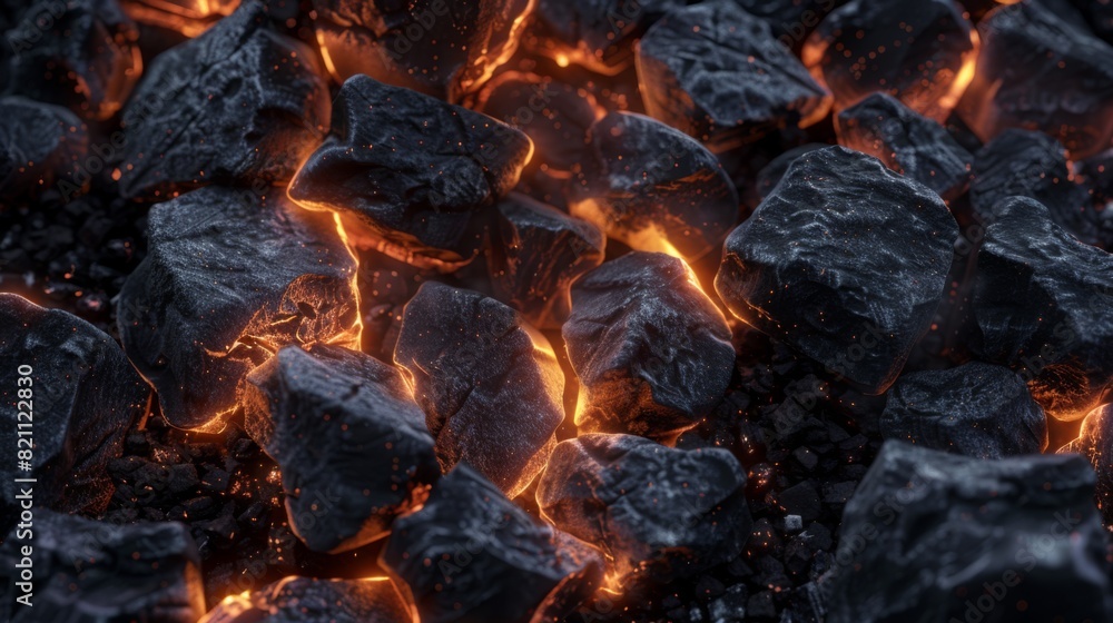 The Intense Heat of Glowing Coals The Intense Heat of Glowing Coals