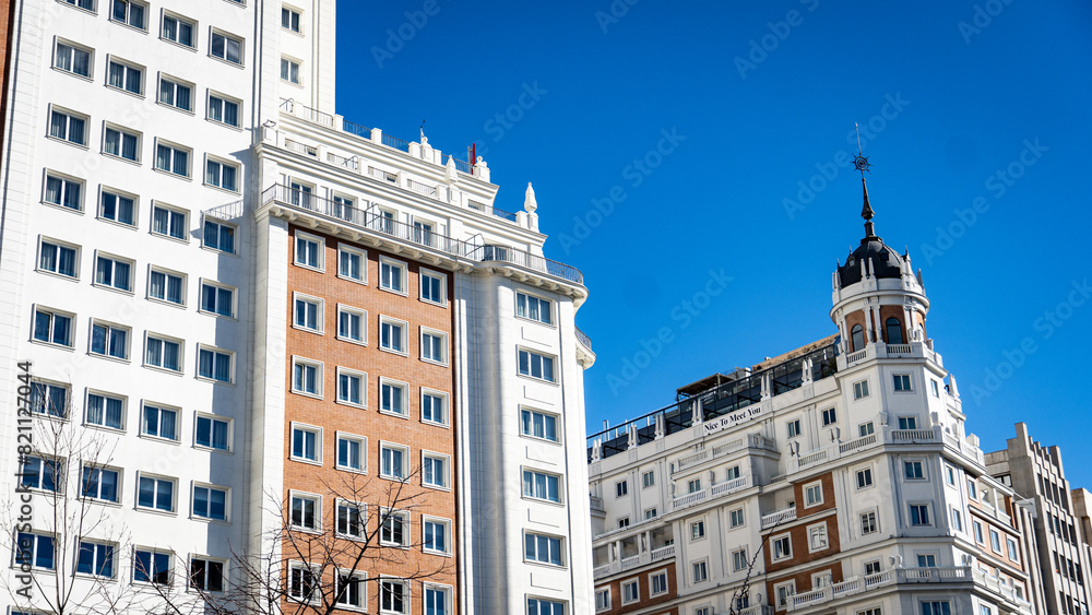 Obraz premium City buildings 