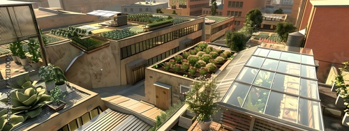 Innovative Urban Farming Rooftop Farms and Greenhouses Revolutionizing City Setting