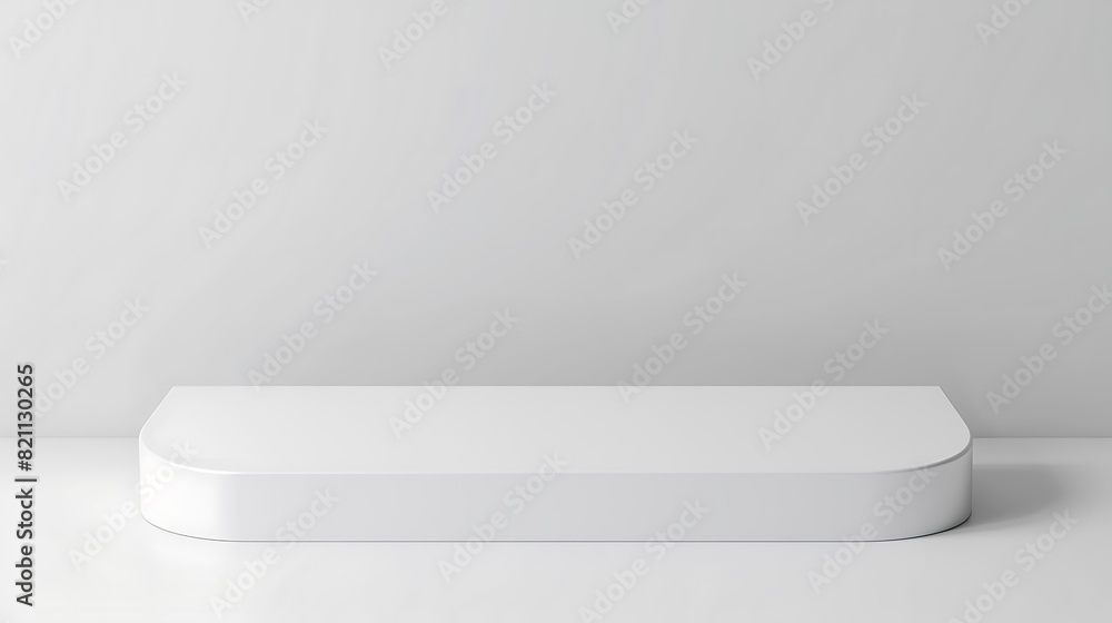 Minimalist White Display Stand Minimalist White Display Stand